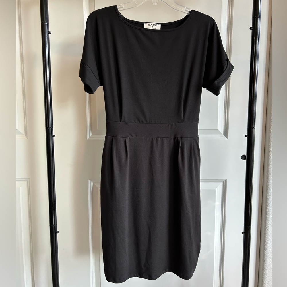 Zenana Black Dress
